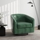 preview thumbnail 168 of 186, Modern Upholstered Barrel Chair Swivel Accent Chair for Living Room