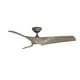 preview thumbnail 4 of 26, Zephyr Indoor and Outdoor 3-Blade Smart Ceiling Fan 52in with 3000K LED Light Kit and Remote Control with Wall Cradle