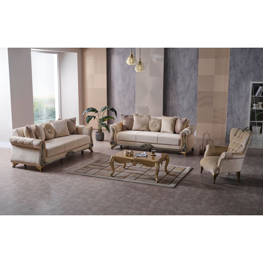 Dinke 4-piece Living Room Set, Two sofa and Two chair