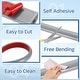 preview thumbnail 3 of 15, Shower Water Barrier, Silicone Splash Guard Shower