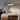 5-Light dining room light matte black pendant light wood, glass, metal chandelier light