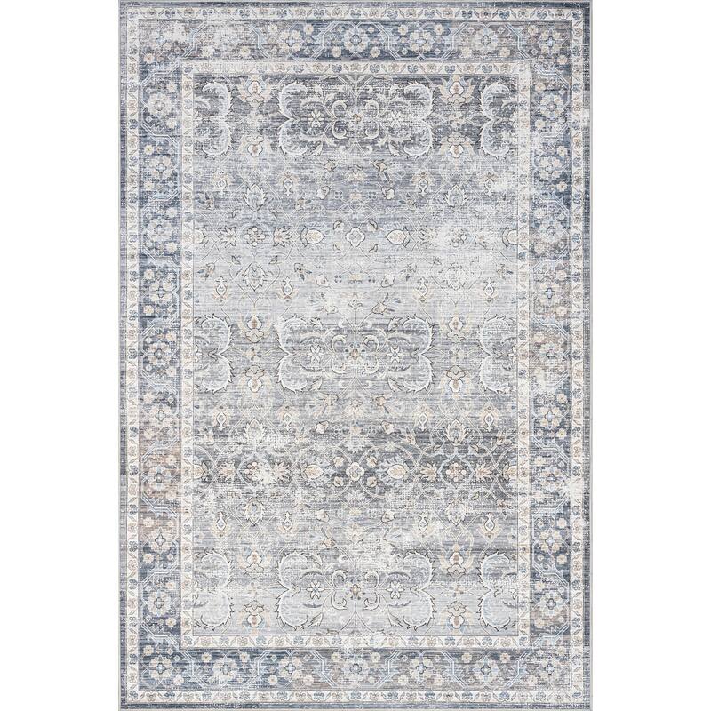 Nuloom Ivette Persian SplashGuard Machine Washable Area Rug