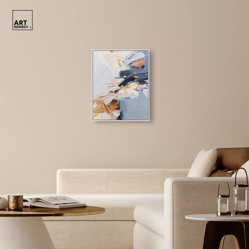 A Symphony in White II Canvas by Art Remedy