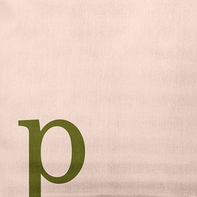 Modern Monogram Indoor/Outdoor Throw Pillow-P
