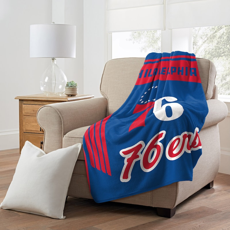 NBA Philadelphia 76ers 46" x 60" Microfiber Throw Blanket