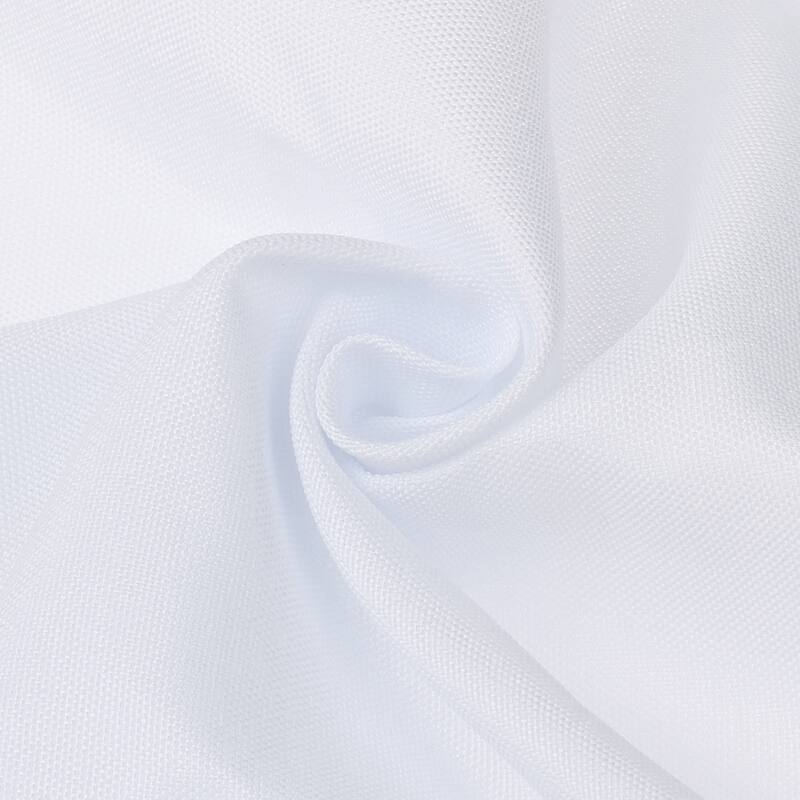 6 Pack Polyester Napkins, Good Choice of Napkins for Wedding Restaurant Cocktail Party - 18x18 Inch - White