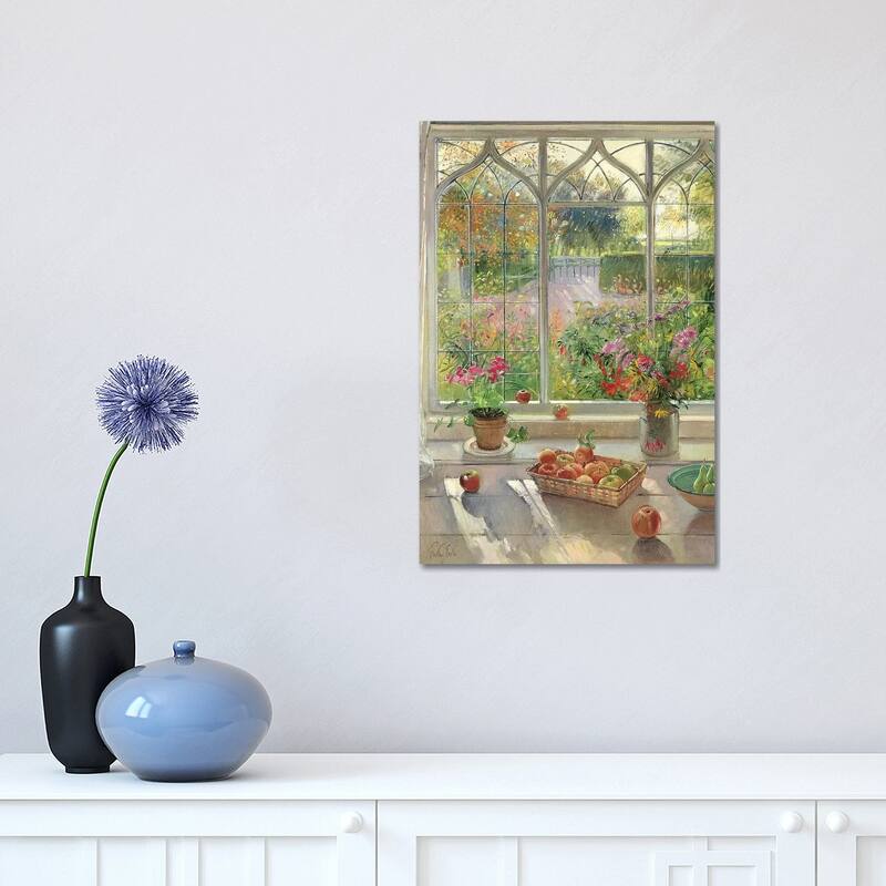 iCanvas "Autumn Fruit And Flowers" by Timothy Easton Canvas Print - 18x12x1.5