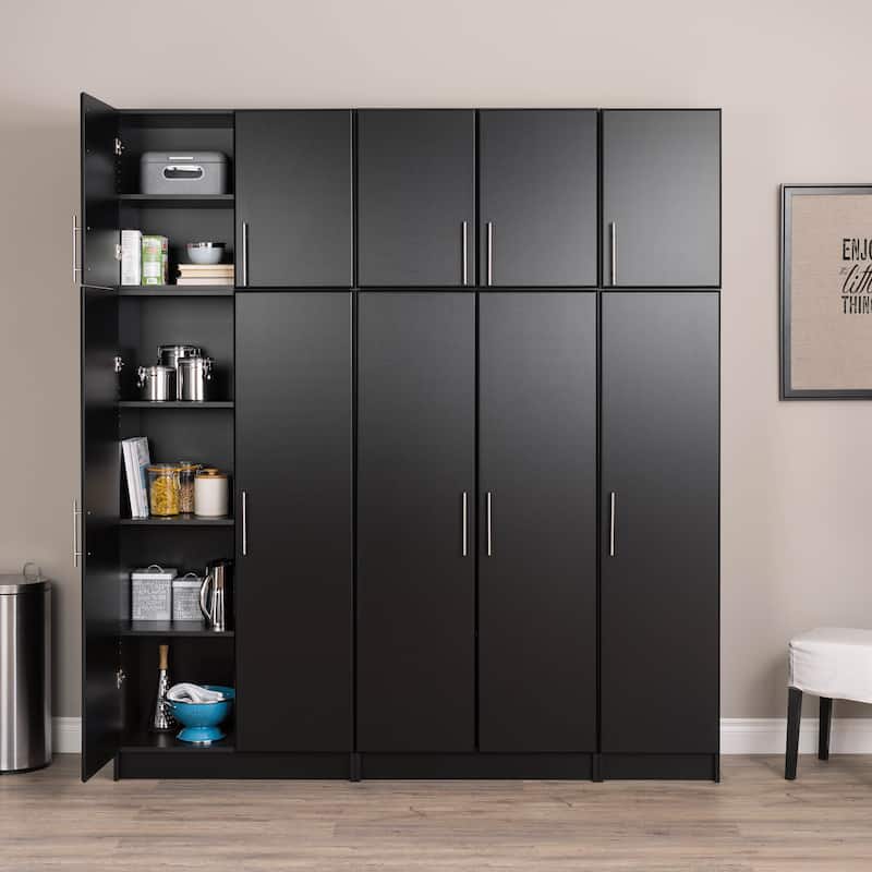 Prepac Elite 16-inch Narrow Cabinet, Multiple Finishes - 16 Inch