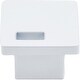 preview thumbnail 3 of 4, Top Knobs TK269 Modern Metro 1-1/4 Inch Square Cabinet Knob White Finish