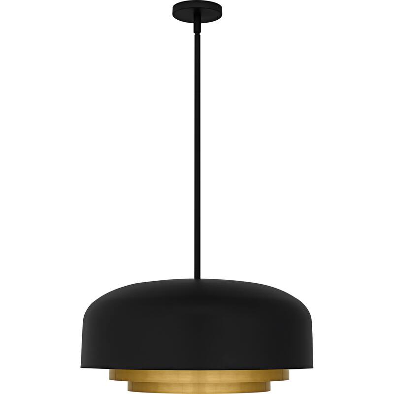 Frankie 4-Light Matte Black Pendant