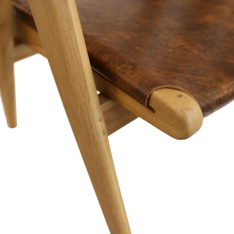 Otto Leather Upholstered Dining Chair