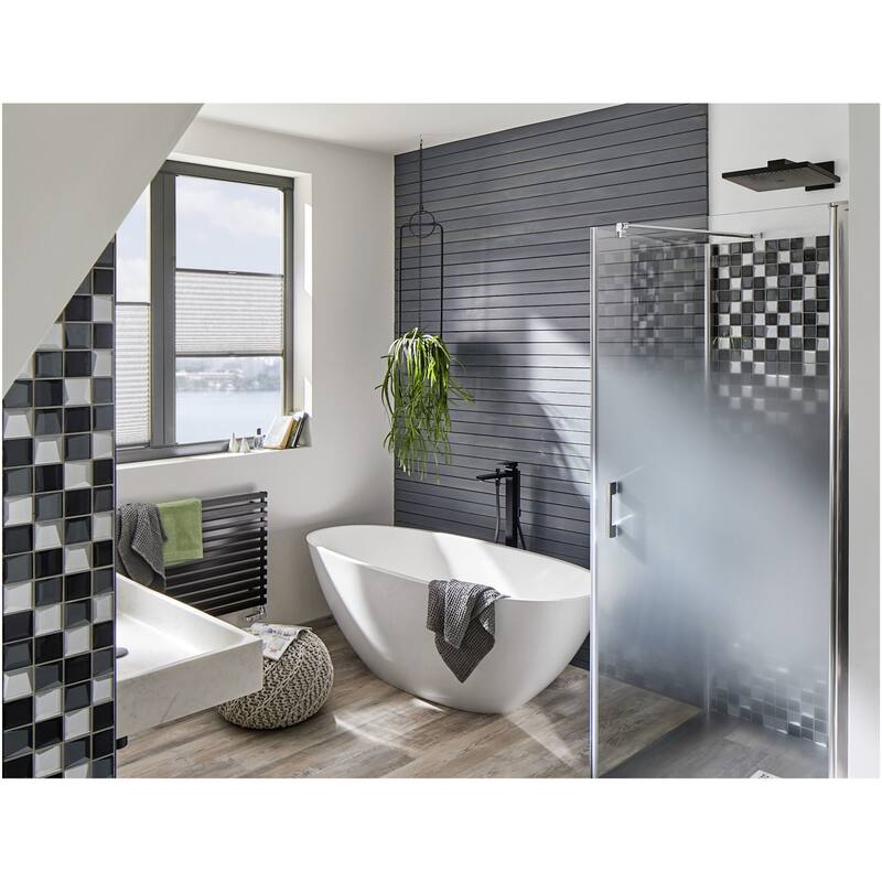 Hansgrohe Raindance E 1.8 (GPM) Single Function Rain Square Shower - Brushed Bronze