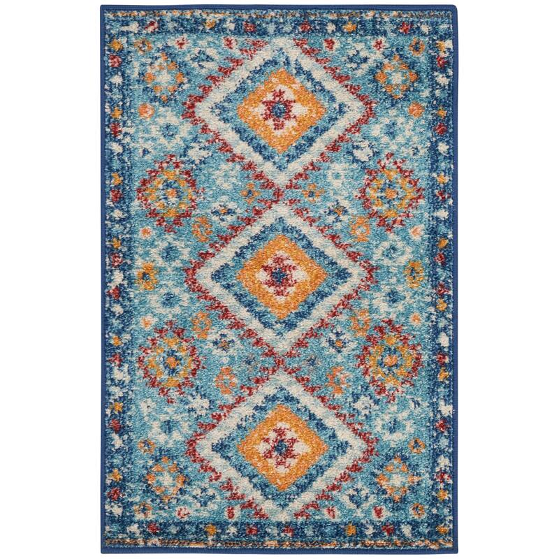 Nourison Passion Modern Boho Tribal Area Rug