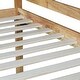 preview thumbnail 19 of 22, Solid Wooden , Solid Rubber Wooden Twin over Twin Loft Bed with Ladder ,Upper and Bottom Bed Platforms crafted