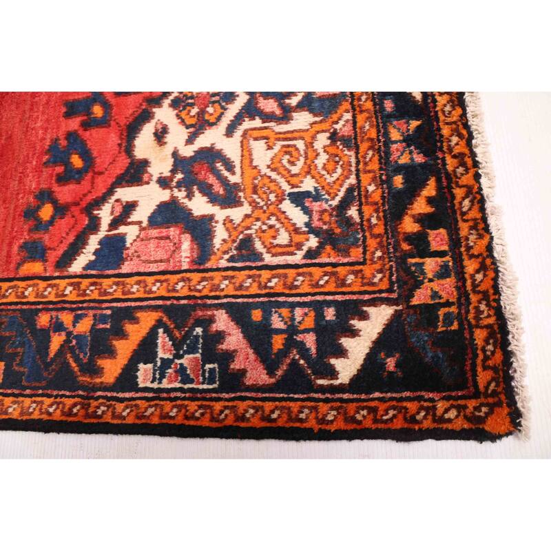 ECARPETGALLERY Hand-knotted Anadol Red Wool Rug - 4'3 x 6'6