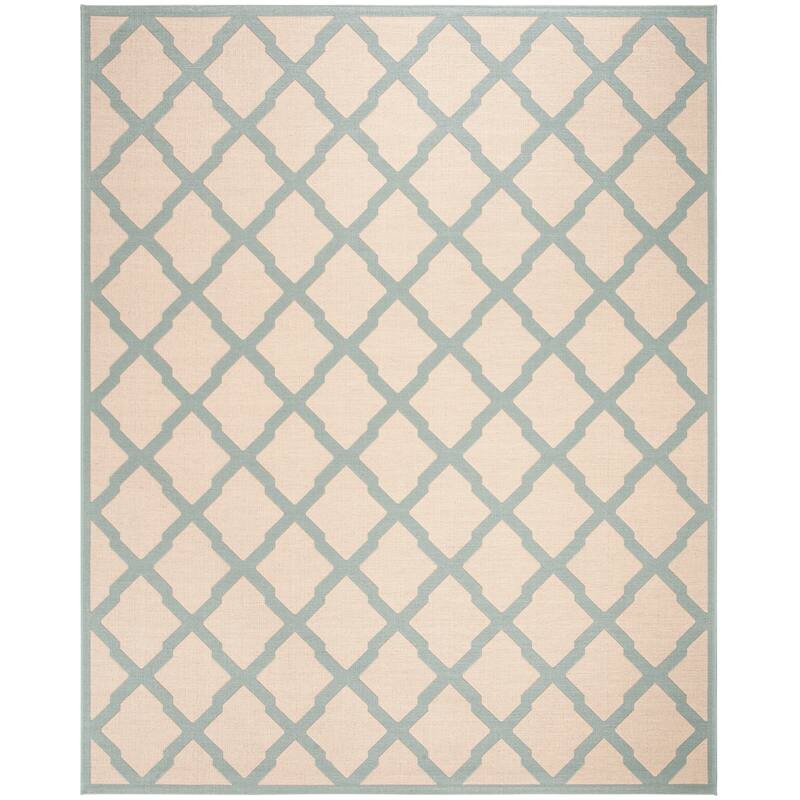 SAFAVIEH Linden Shirleyann Trellis Indoor/ Outdoor Patio Backyard Rug