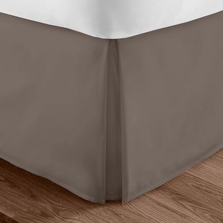 Jupon De Lit Wamsutta King 18 Pouces De Tombant - Charbon, 400 Fils, Neuf Avec étiquettes