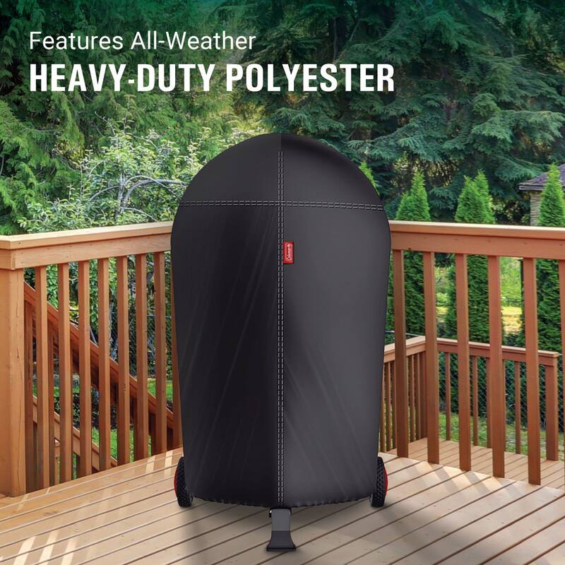 Cookout Heavy Duty Cover for 30-In. Kettle Grill, Black - N/A