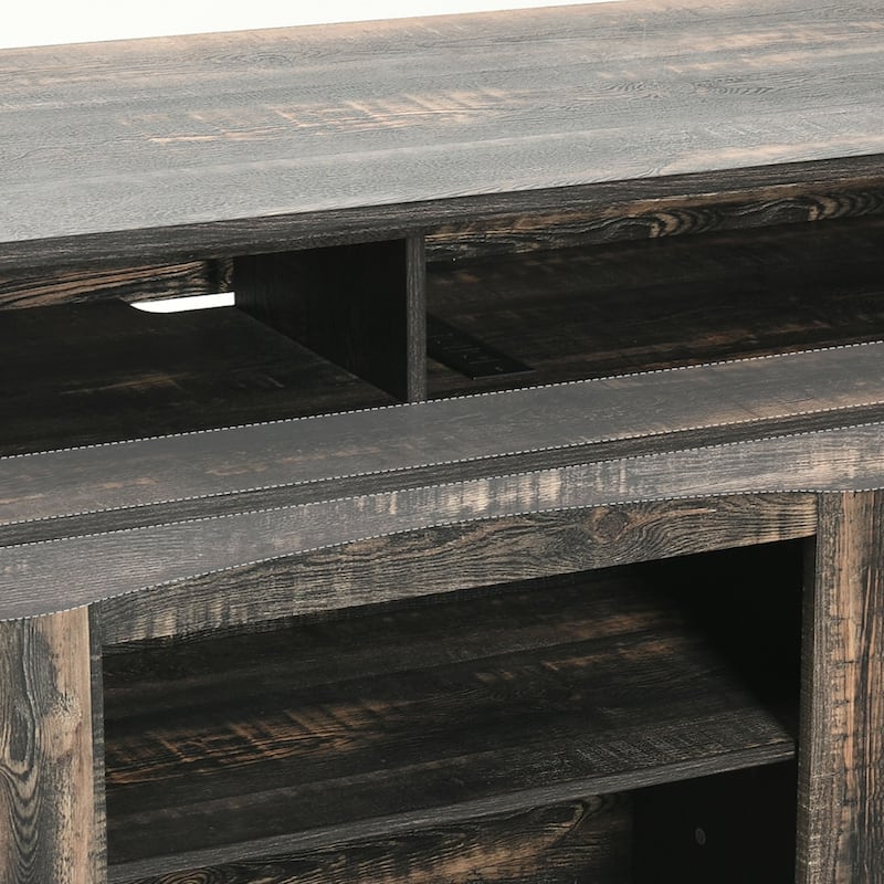 Moasis Farmhouse 65" Highboy LED TV Stand, Entertainment Center Media Console for TV up to 65"