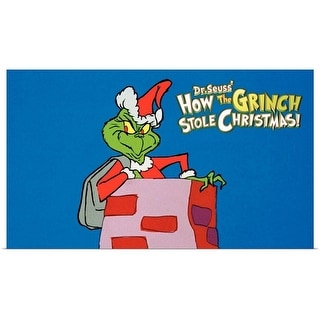 Shop How The Grinch Stole Christmas 1966 Poster Print Overstock 24130529