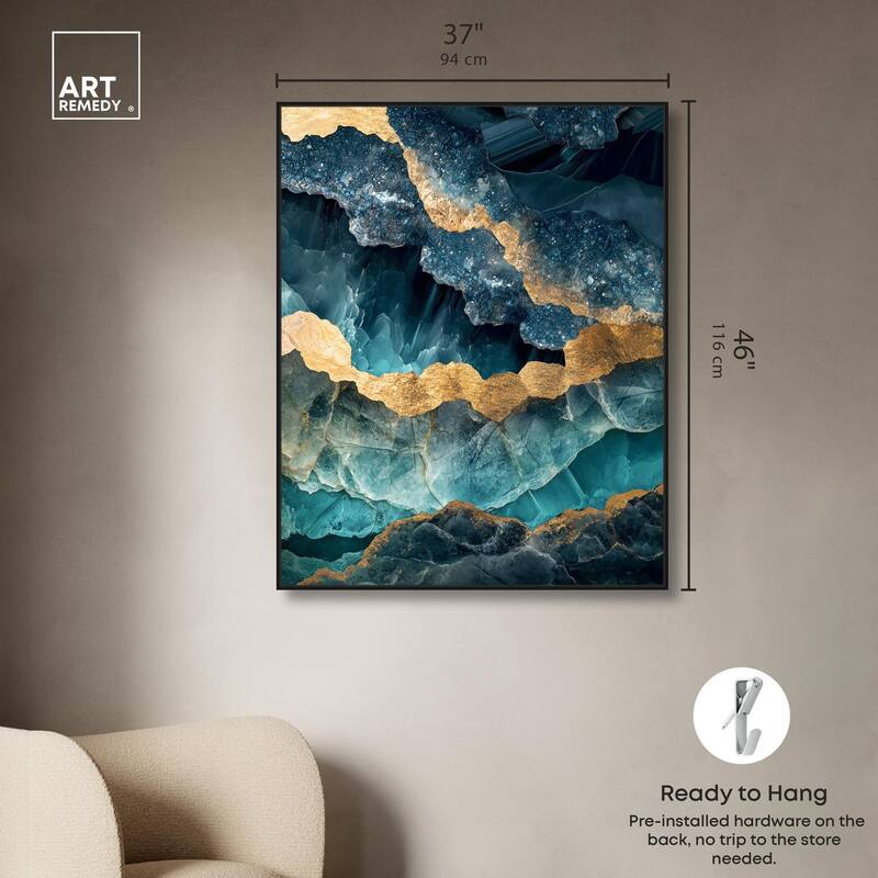 Power Edge II Canvas by Art Remedy