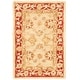 preview thumbnail 59 of 170, SAFAVIEH Anatolia Angeline Traditional Oriental Hand-spun Wool Rug 2' x 3' - Ivory/Red - Rectangle