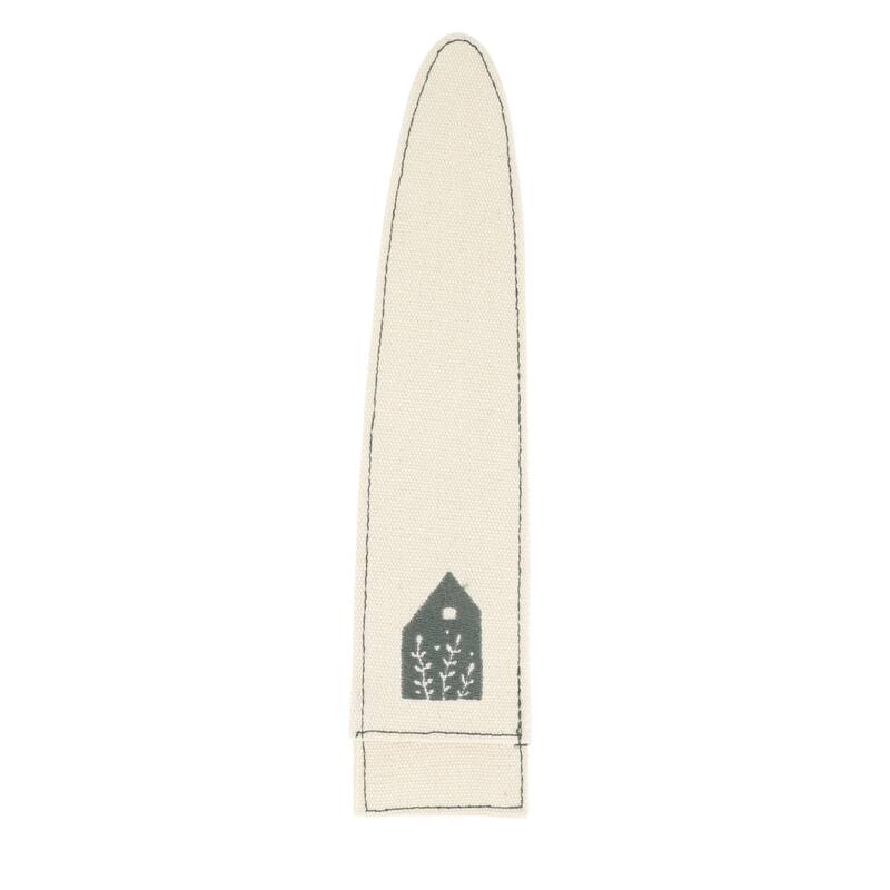 Bloomhouse 8 Inch German Steel Slicer Knife W/ Italian Olive Wood Forged Handle