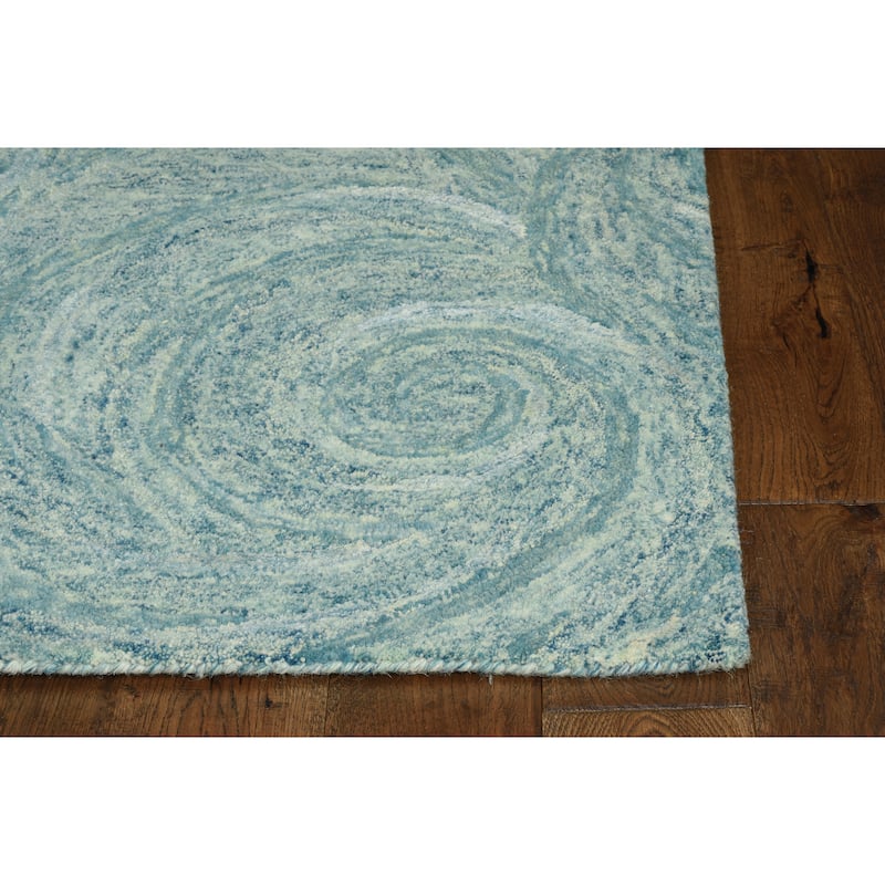 Domani Craft Abstract Wool Hand-Tufted Area Rug