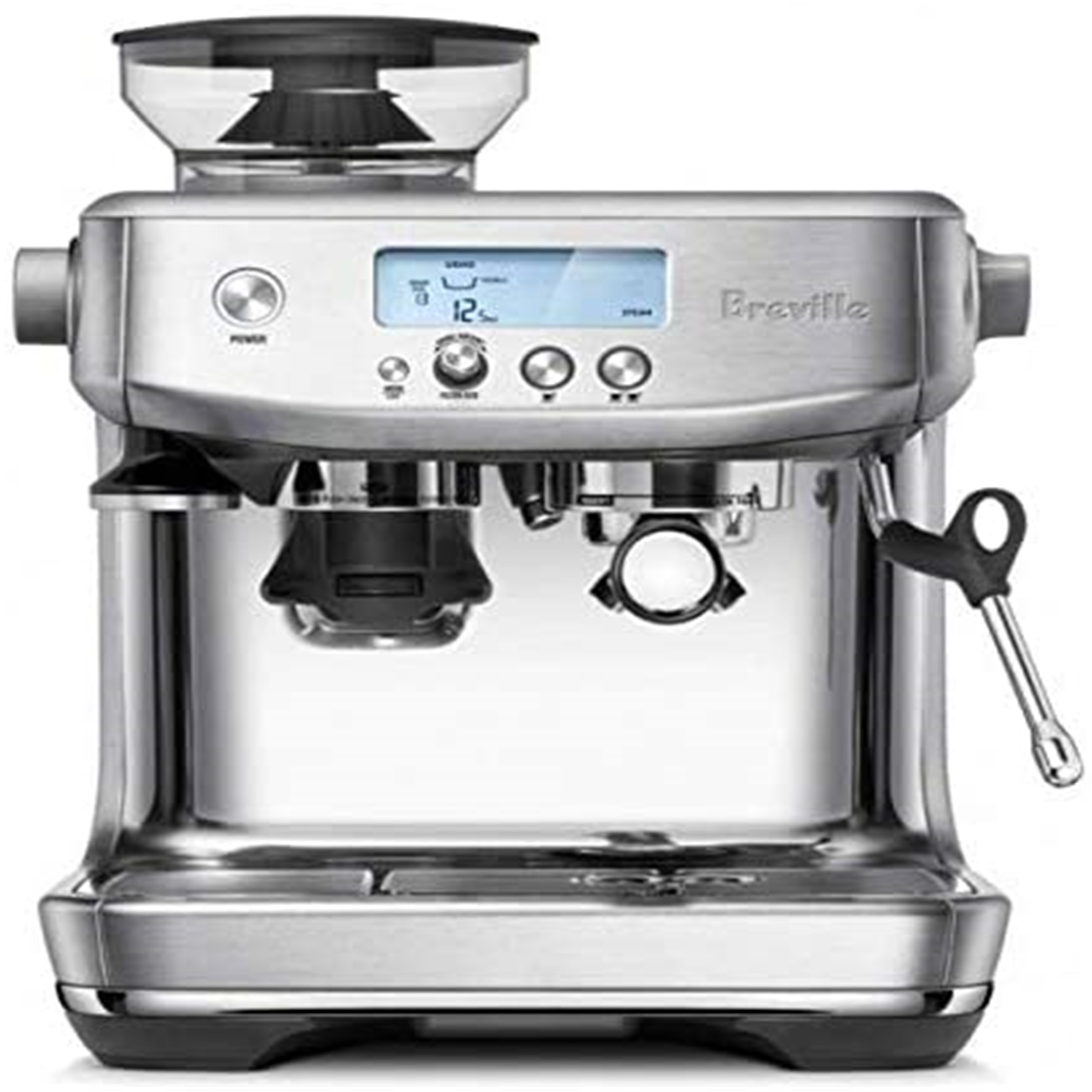 Breville BES870CBXL Barista Express Cranberry Red Espresso Machine - Bed  Bath & Beyond - 8847080