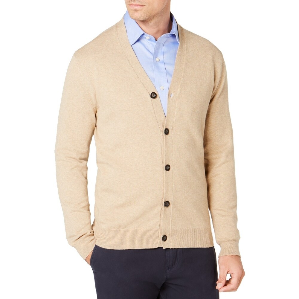 beige cardigan mens