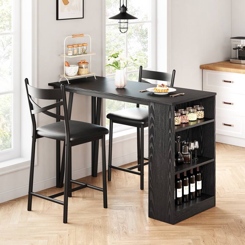 Kitchen Bar Table and Chairs for 2