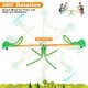 preview thumbnail 2 of 4, Roomfitters 360° Spinning Seesaw, Outdoor Sit and Spin Teeter Totter Playground Equipment for Backyard Fun, Green