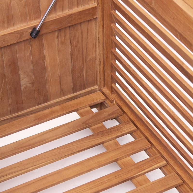 Cambridge Casual Sedona 60-inch Teak Outdoor Storage Box