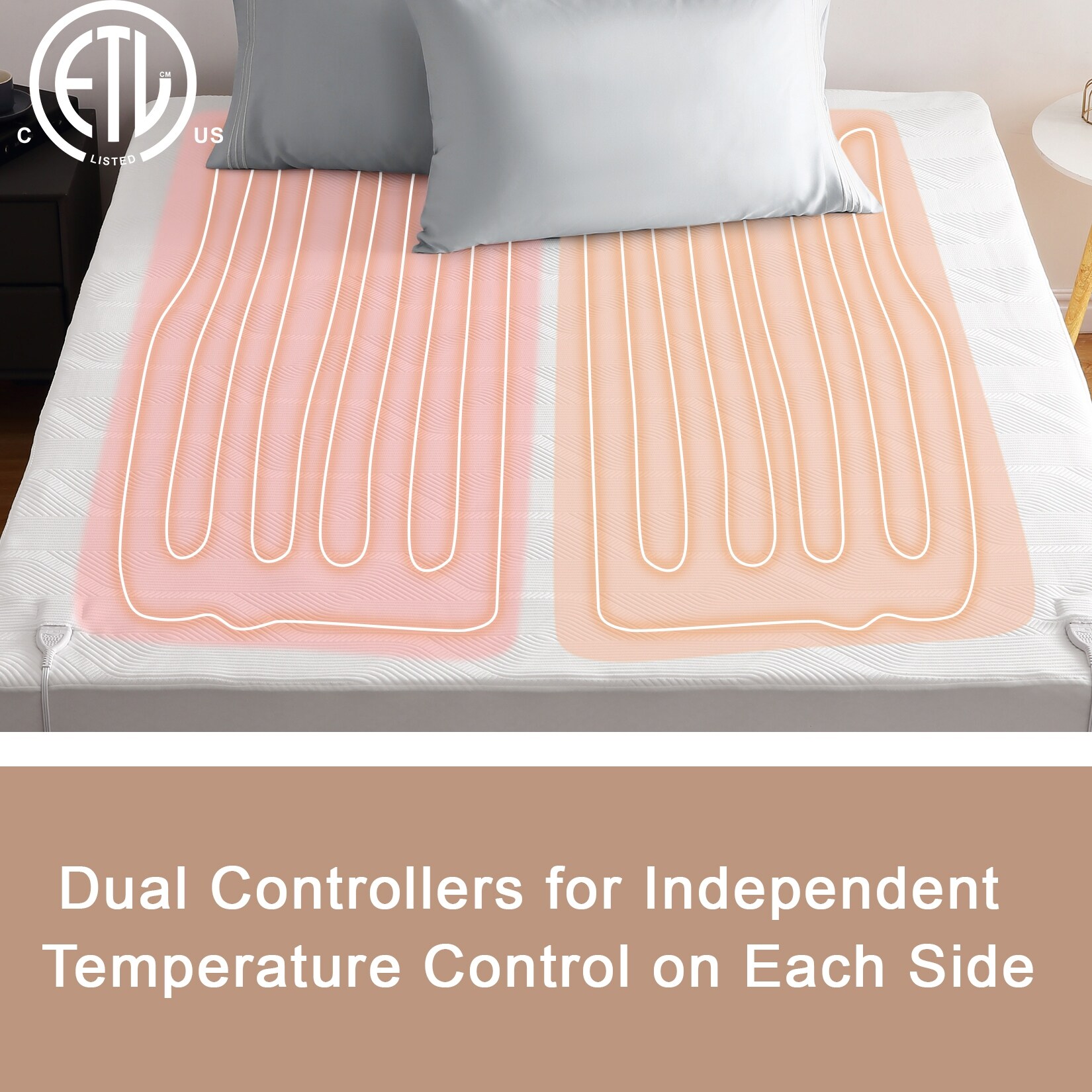 Heated Electric Mattress Pad Electric Bed Warmer with Overheat Protection 5 Heating Settings Auto Shut Off Bed Bath Beyond 41435404