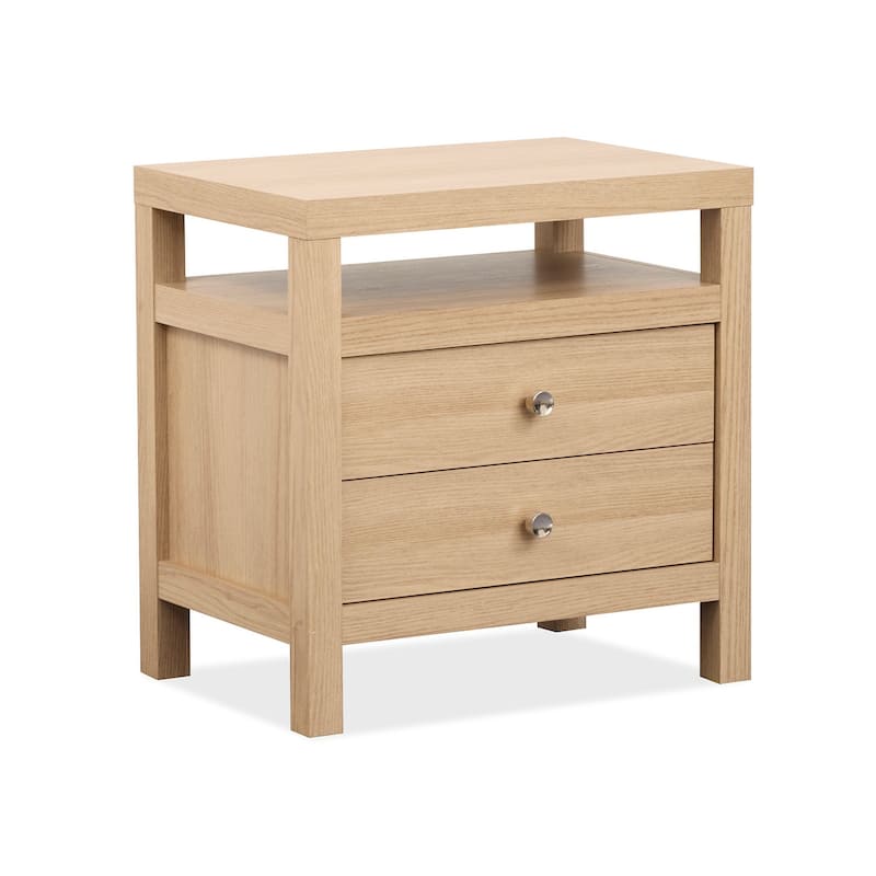 Magnussen Home Merrifield Sandstone Beige Drawer Nightstand - 2-drawer