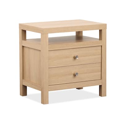 Magnussen Home Merrifield Sandstone Beige Drawer Nightstand