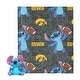preview thumbnail 14 of 71, NCAA Enroll Stitch Hugger Pillow & Silk Touch Throw Blanket Set 40x50 inches - University of Iowa