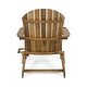preview thumbnail 5 of 8, Rustic Design Foldable Outdoor Acacia Wood Adirondack Chair