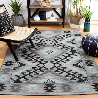 SAFAVIEH Handmade Kilim Omaima Southwestern Wool Rug