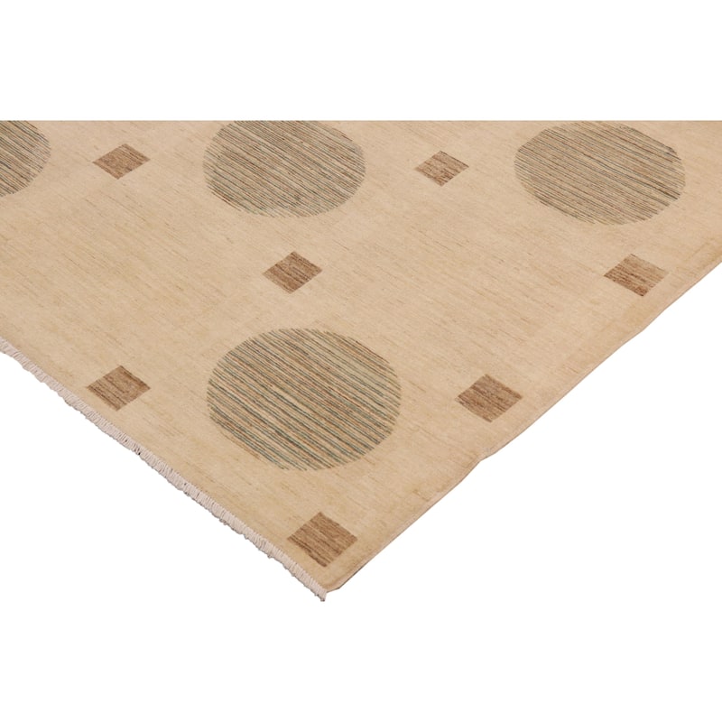Earth Tone Desert Pillar Gabbeh Hand Knotted Area Rug
