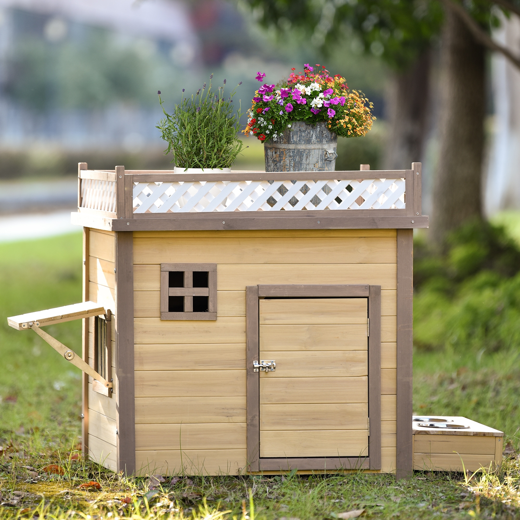 Dog house stand in on sale