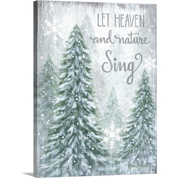 "ALP1720 - Let Heaven and Nature Sing" Canvas Wall Art