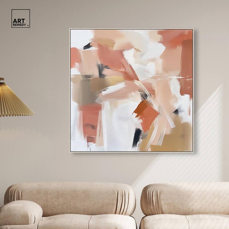 Rose and Rust I Canvas by Art Remedy