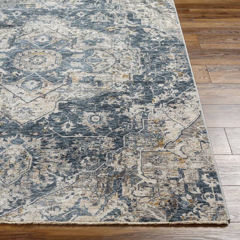 Livabliss Traditional Cardiff Medallion Area Rug