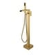 preview thumbnail 10 of 16, PROOX Waterfall bath Tub Filler with Hand Shower Faucet Brushed Gold