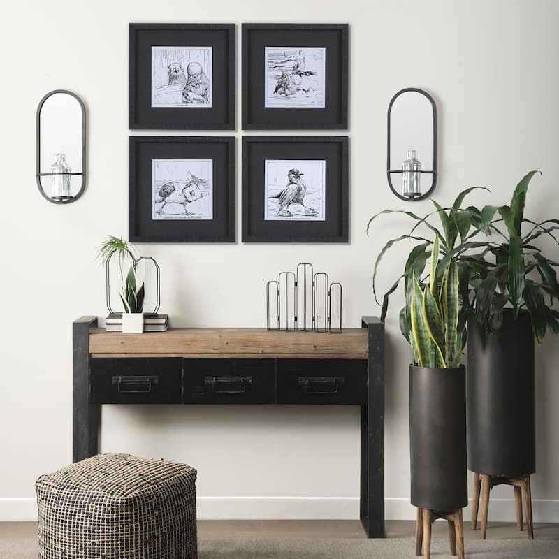 Animal Talk II Framed Art Print