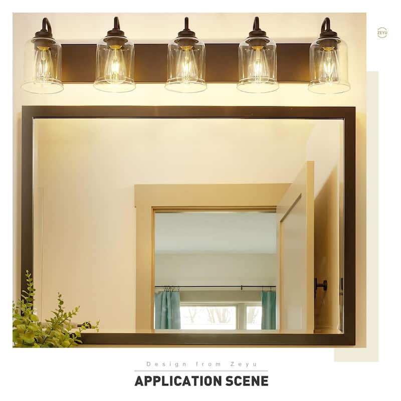 Oil Rubbed Bronze Bathroom Vanity Light