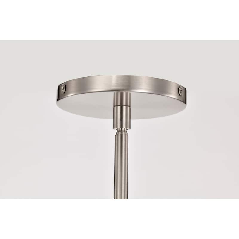 Bowman 36 Inch LED Island Pendant Brushed Nickel Acrylic Lens - Brushed Nickel