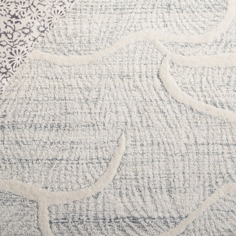 SAFAVIEH Handmade Pine Sucheta Contemporary Wool Rug