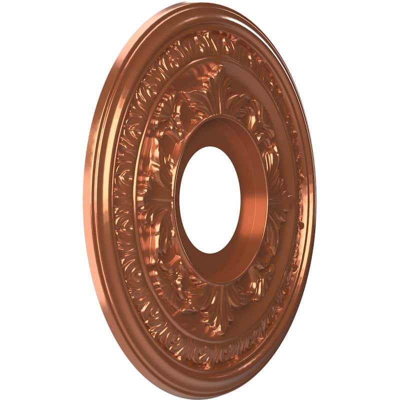 3 1/2" Inside Diameter - Baltimore Thermoformed PVC Ceiling Medallion